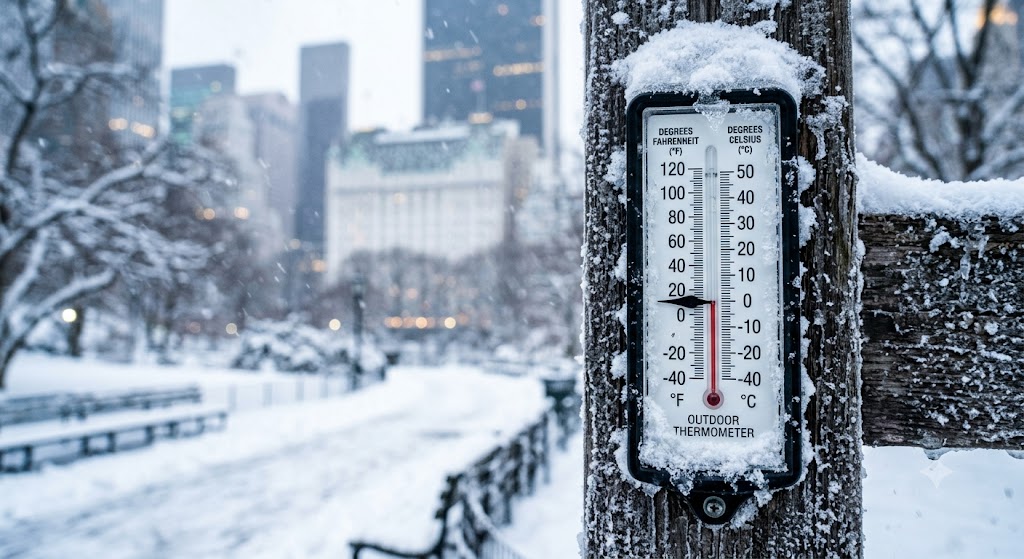 Will it snow in New York by the end of July?